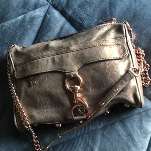 Rebecca Minkoff MAC Crossbody Bag in Rose Gold